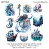 Retrostory Mermaid God Series Sticker Pack For Journaling Scrapbooking