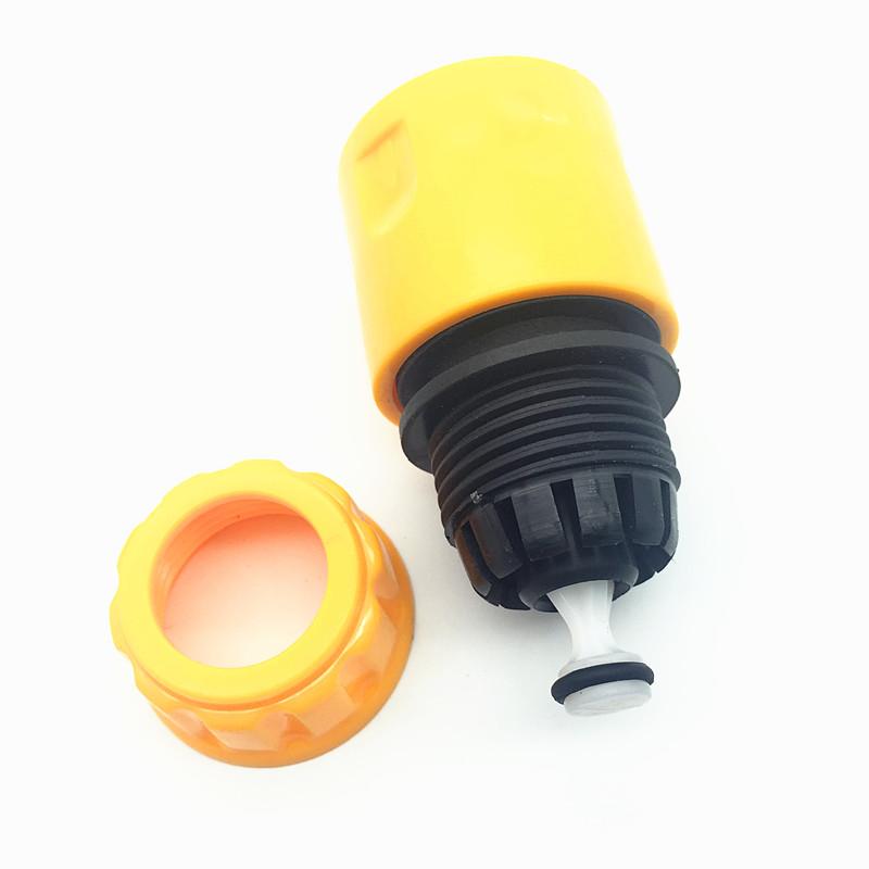 3 Pcs/lot Garden Water Quick Connector Irrigation Water Gun Coupling Waterstop Connector 16mm Pipe Car Washing Fittings