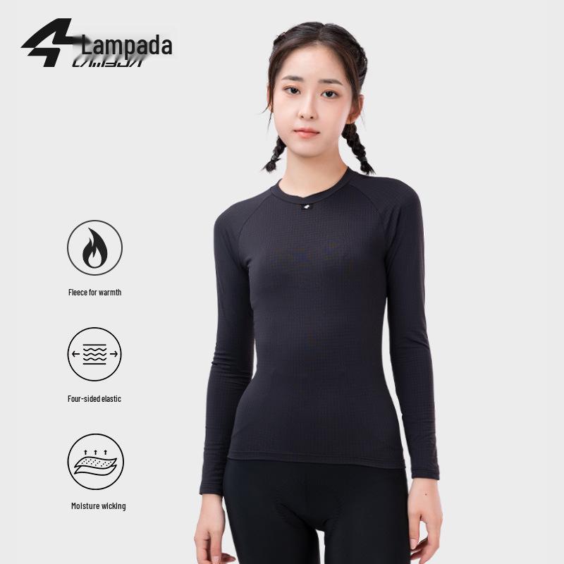 

Lampa Women s Lightweight Long Sleeve Base Layer Top for Autumn & Winter Small чорний