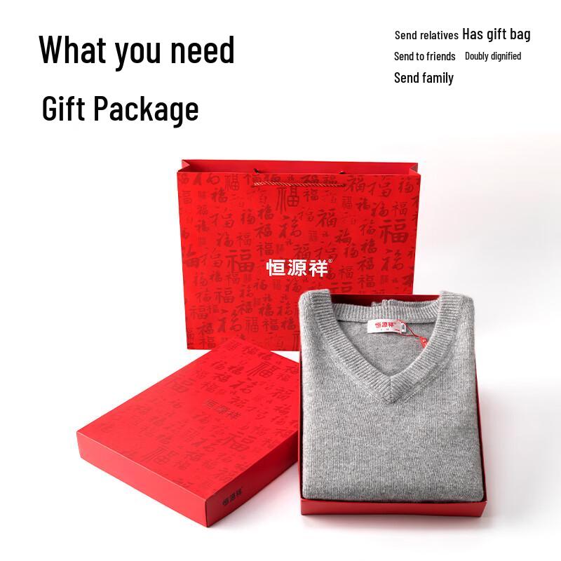 Hengyuanxiang Women's Thickened Pure Cashmere Sweater