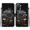 For Xiaomi Redmi A5 NFC (173.45mm) Wallet Phone Case Anti-Drop Leather Flip Cover Pattern Printing