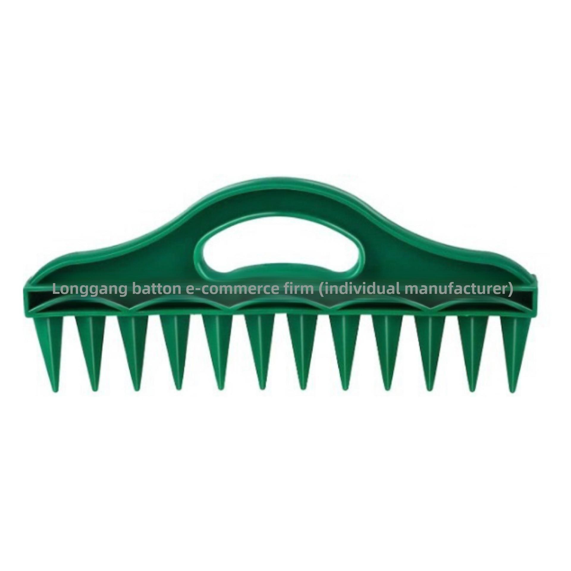 

Садовый инструмент для посадки семян, устройство для создания лунок для посева овощей и выращивания растений One Size зелёный