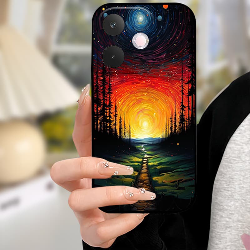 For OPPO A5 Pro A5Pro 5G Case Silicone Luxury Space Soft Bumper For OPPO A5 Pro 5G Global Phone Cover TPU Funda Fashion Bag
