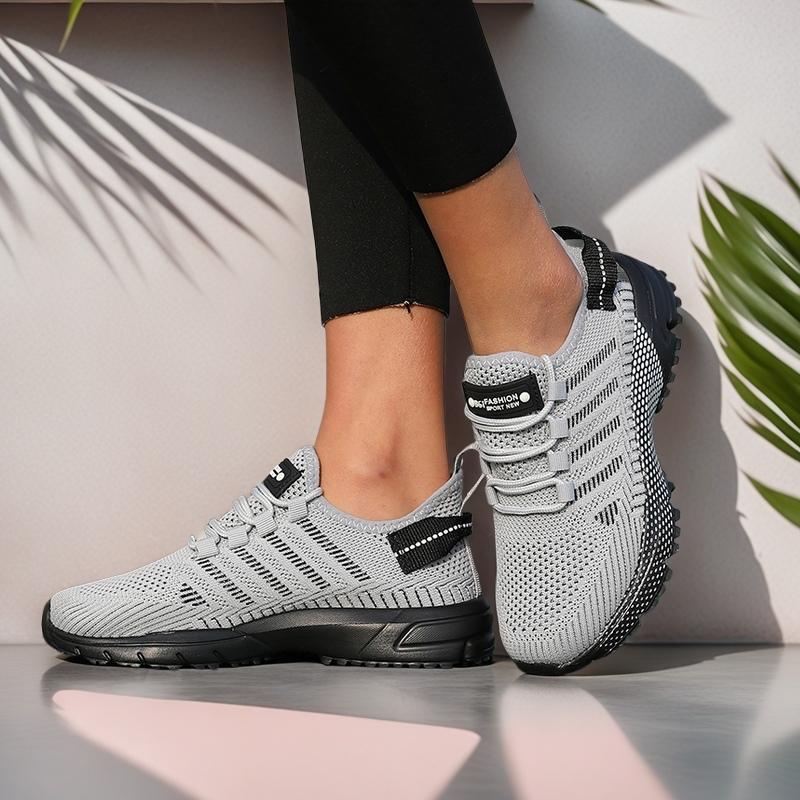 New Women's Shoes Fashionable Soft Sole Breathable Vulcanized Shoes Outdoor Running Exercise Lightweight Bottomed Women Sneakers