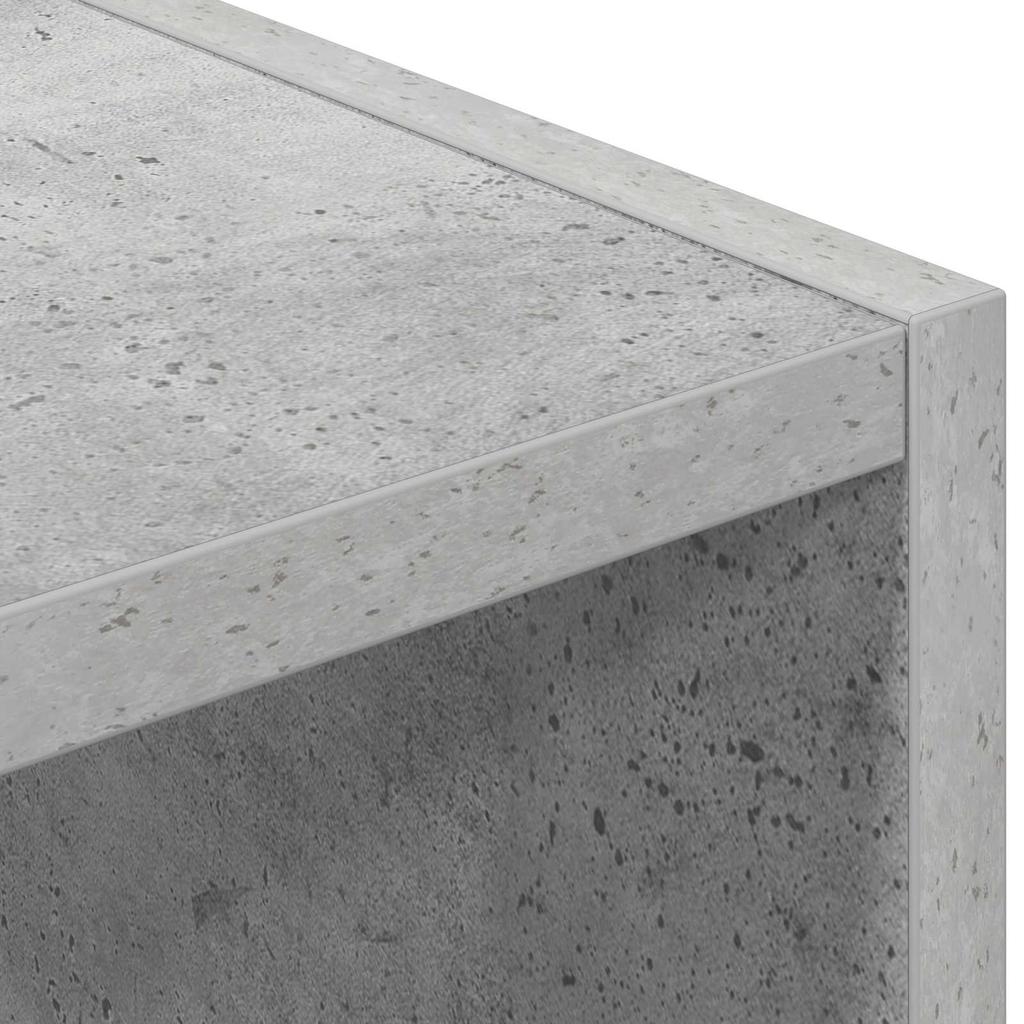 Concrete Grey Sideboard 90 x 30 x 90 cm