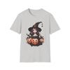Cute Witch Witch Hat T-Shirt | Halloween Pumpkin Trio, Unisex Shirt