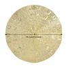 Golden Metal Wall Hanging Iron Circular Wall Ornament Round Iron Wall Art  Living Room Wall