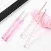 Multiple Size Crochet Hook Set with Gauges Storage Bag Ergonomic Handle Efficient Knitting Projects Solution