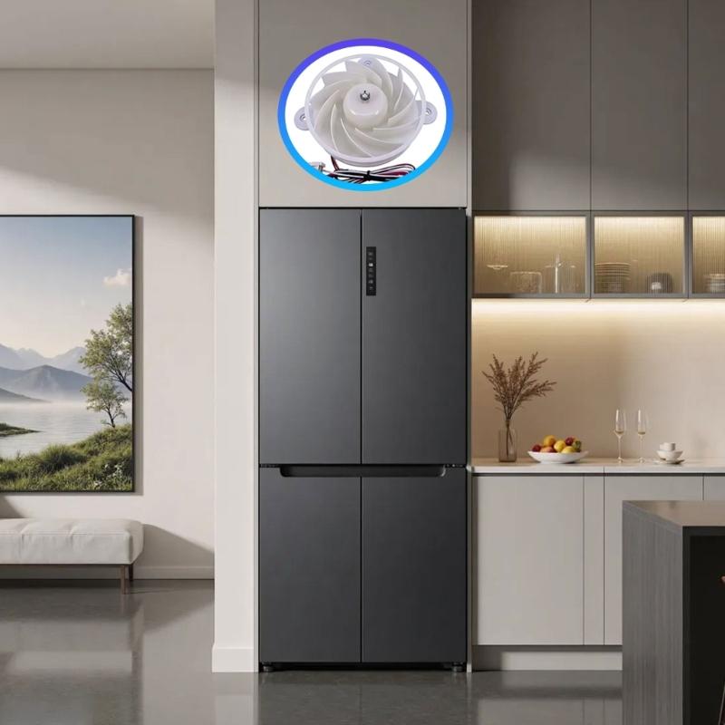 Easy Quick Installation Replacement Fan for Refrigerator Freezer DC12V for Simple DIY Repair