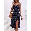 Summer Sexy Suspender Slit Floral Dress