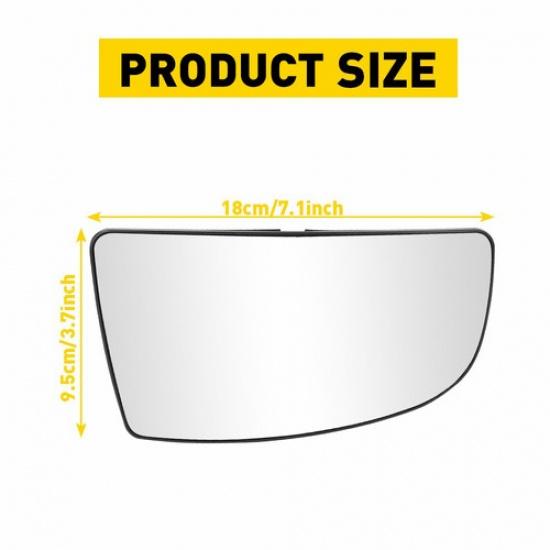 Lower Mirror Glass Lower Passenger Side For 2015- Ford Transit-150 FO1324149