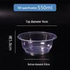 Clear Thickened Disposable Plastic Bowl
