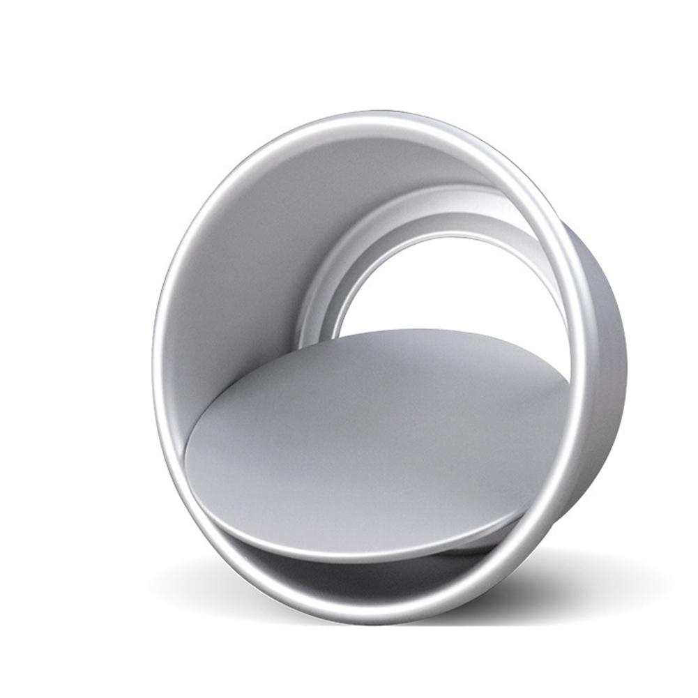 4/6/8/10 Inch Baking  Mold Non-stick Aluminium Alloy Round Live Bottom Cake Mould Baking Tray