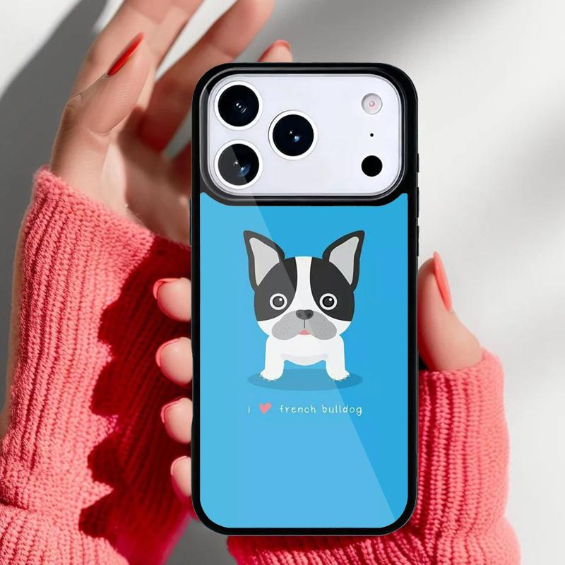 

french bulldog Phone Case for iPhone 17 16 15 14 13 Pro Max Back Cover for 12 11 Pro Coque iPhone 13 Pro