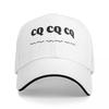 Cq Cq Cq Amateur Ham Radio Awesome Baseball Caps Peaked Men Women Hats