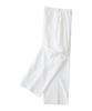 ANALOG MOOD Linen-Like Wide Pants (White)