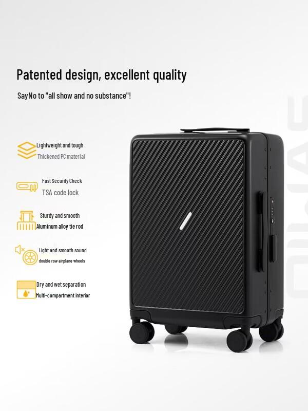 OIWAS Large Capacity Multifunctional Aluminum Frame Luggage