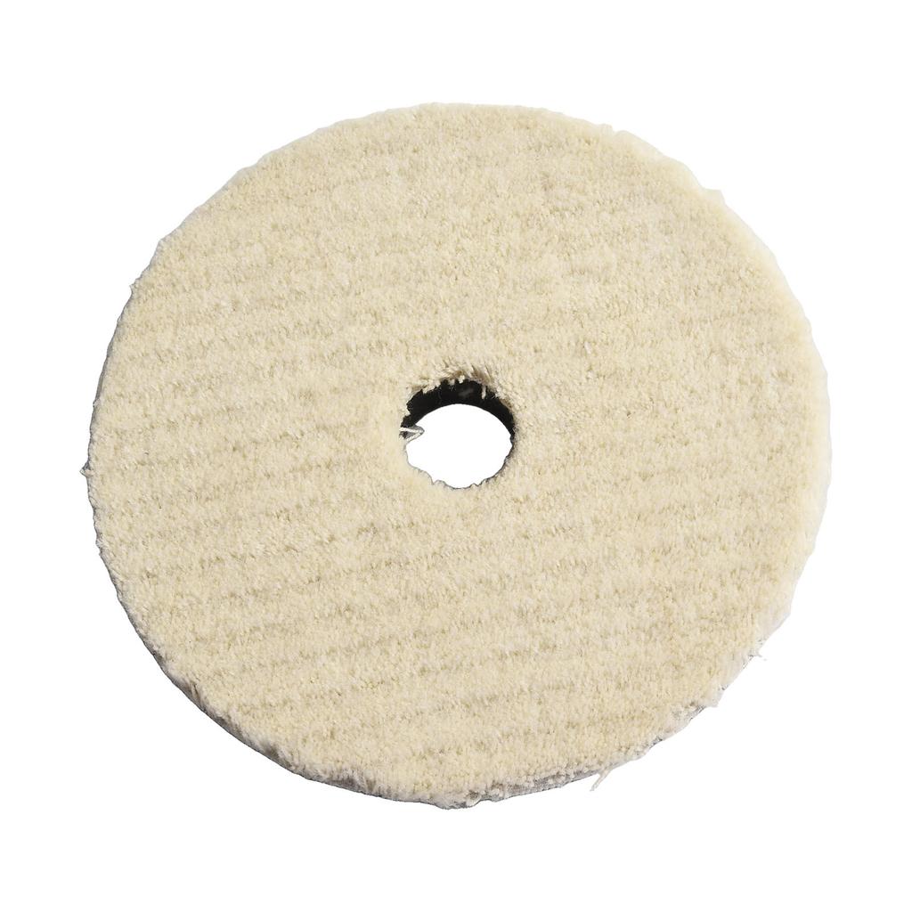 For Pneumatic Machines Wool Polishing Pads 5inch 125mm Versatile Polishing Pads For Detailing Bendable Material