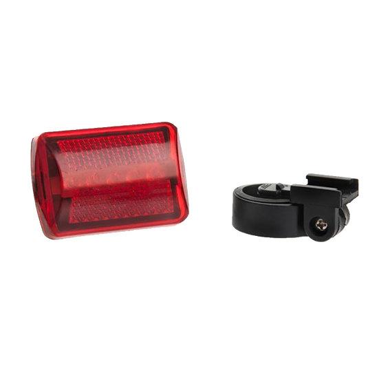 1 шт. Миготливий червоний 5 світлодіодних лампочок 7 режимів Задній ліхтар для велосипеда Велосипед Протитуманна фара