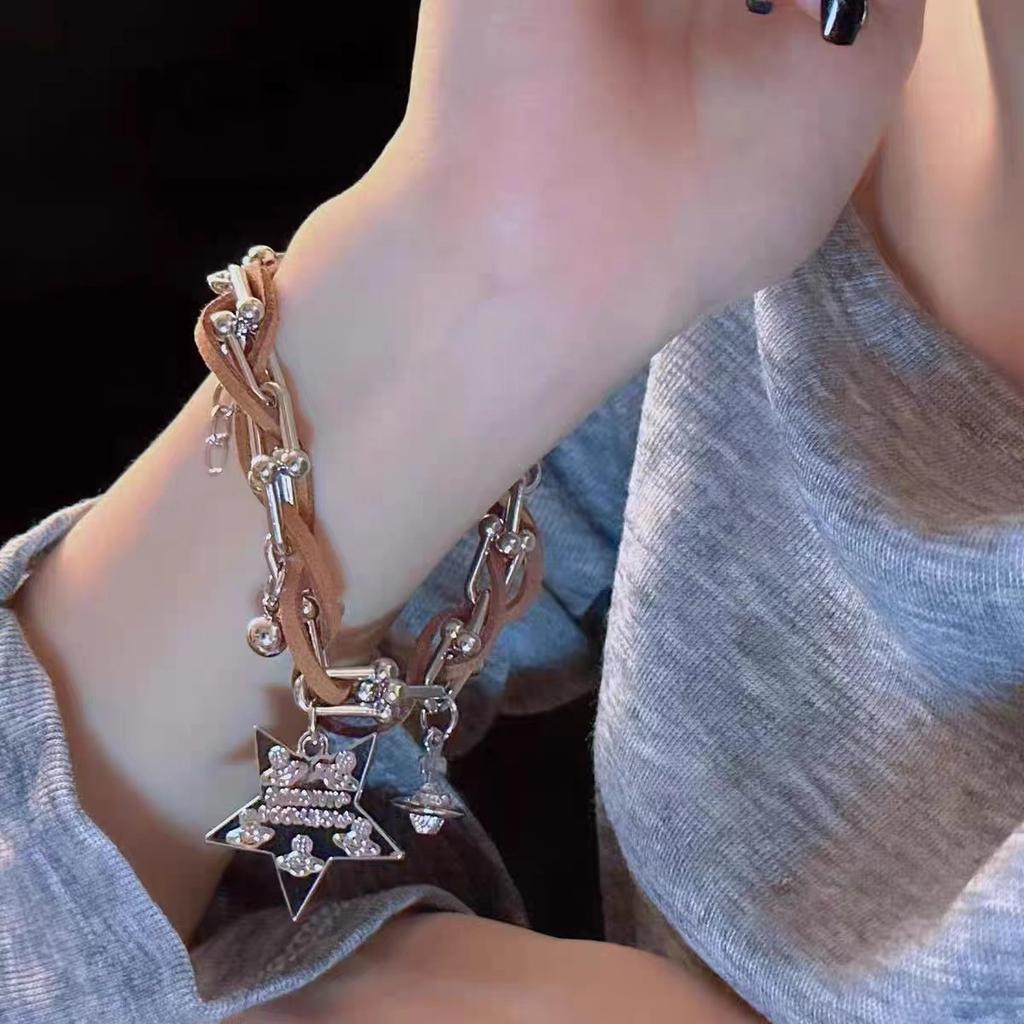 Multilayer Arrival New Bracelet For Women Alloy Glass National Wind Jewelry