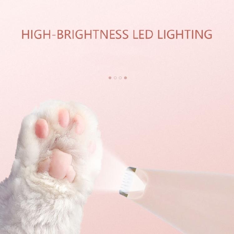 Keramikklinge Hunde Katzen Pfoten Trimmer Kabellos Wiederaufladbar Haarschneider Mit Geräuscharmem Motor Und Ergonomischem Griff