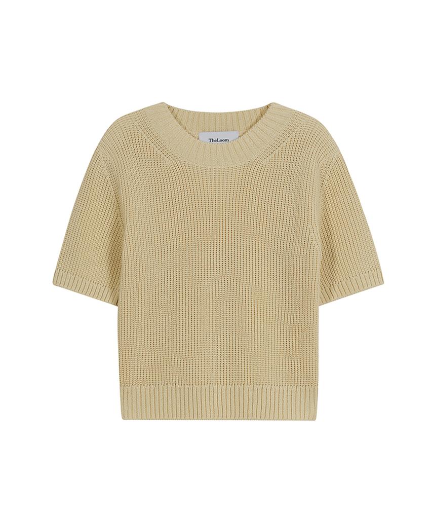 Deolum Sustainable Paper Pullover_Light Yellow