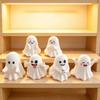 PVC Mini Desk Ornament Cute Expressions Ghost Pen Holder Cute Ghost Figurine  Photo Props