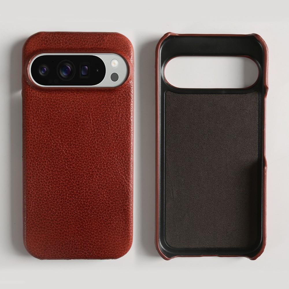 For Case Google Pixel 9A Premium Genuine Leather Cases Pixel8 Pro 7A 6A 5A 6Pro Phone Cover Handmade Shockproof Back Shell Capa