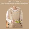 Vest Style Sleeveless Apron Waterproof Coffee House Uniform  Cleaning Accessories