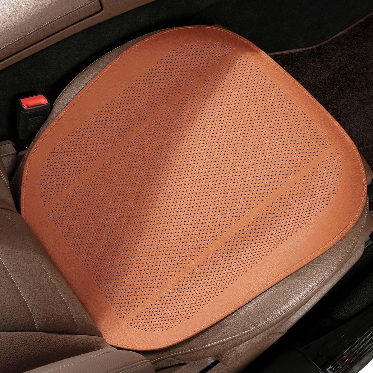 

Car Seat Cushion Universal Four-season One-piece Half-pack Seat Ventilated and Breathable Summer Rear Seat Cushion Cover Set