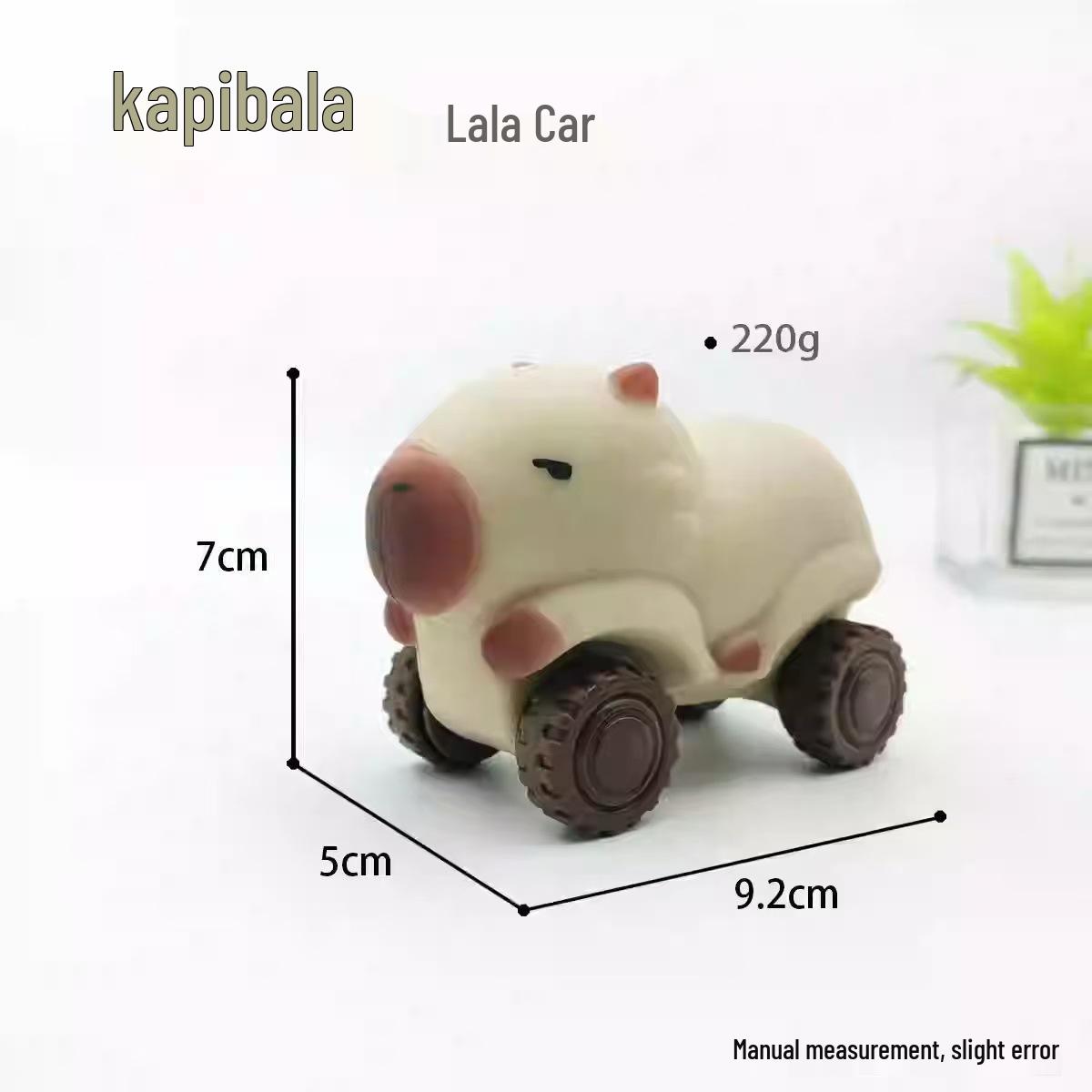 

Капибара Самокат-тележка: Деформируемая четырехколесная игрушка с колесами для загрузки песка для творческой игры бежевый