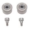 2Pcs Extruder Gear All Metal Dual Extruder Wheel Set for K1 K1C K1 Maximum for Ender 3 V3 for Ender3 V3 Plus