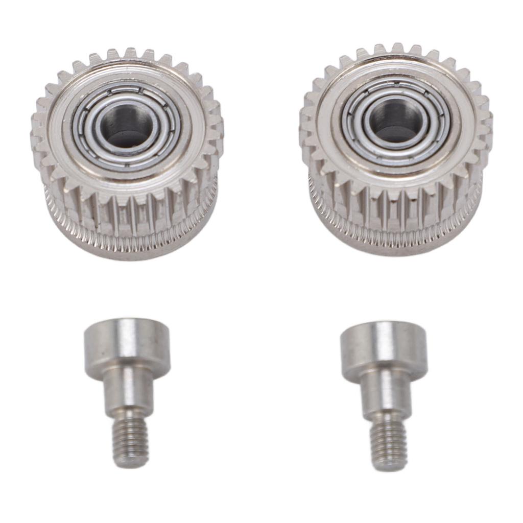 2Pcs Extruder Gear All Metal Dual Extruder Wheel Set for K1 K1C K1 Maximum for Ender 3 V3 for Ender3 V3 Plus
