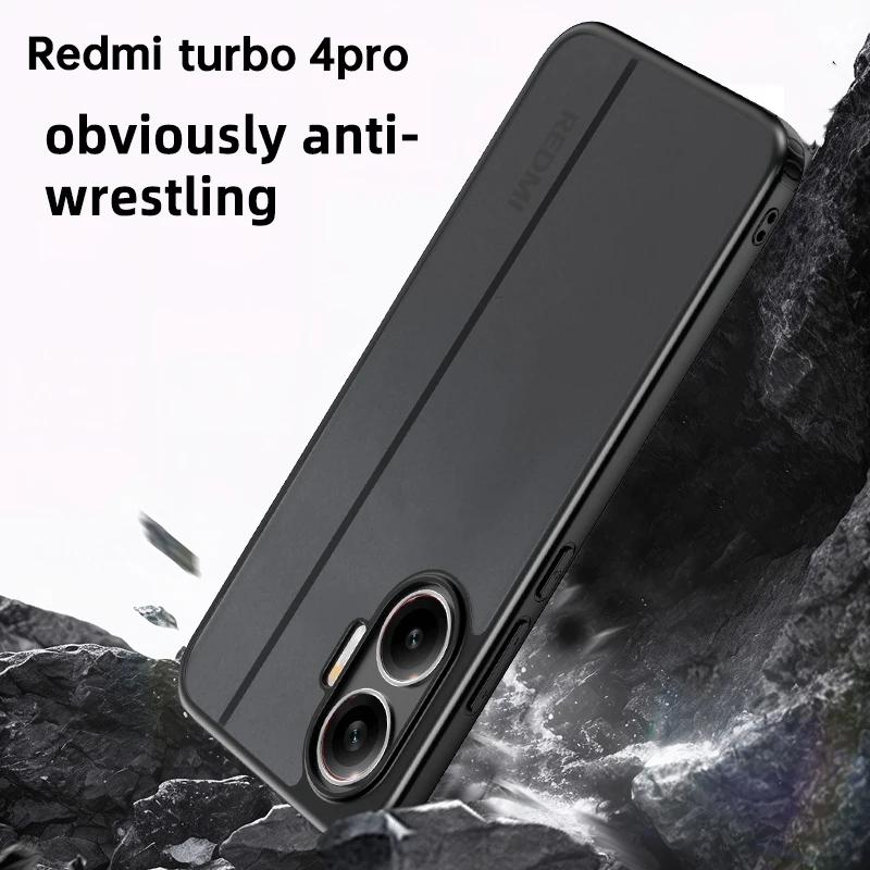 For Magsafe Magnetic Matte PC Phone Case For Xiaomi POCO F7 Wireless Charging Adsorption Cover For Xiaomi Redmi Turbo 4 Pro
