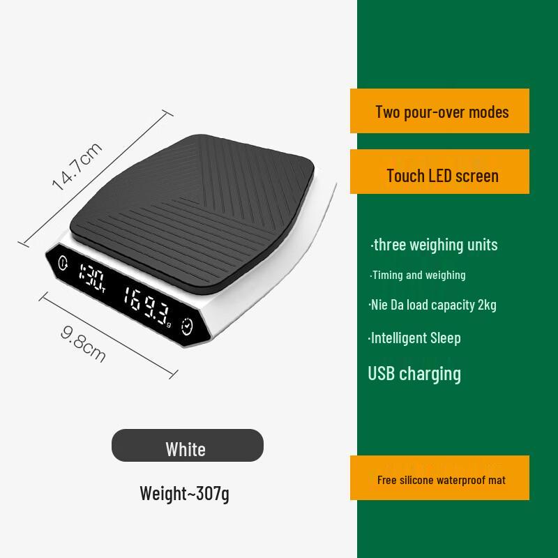 ZISIZ Smart Hand-pour Coffee Scale