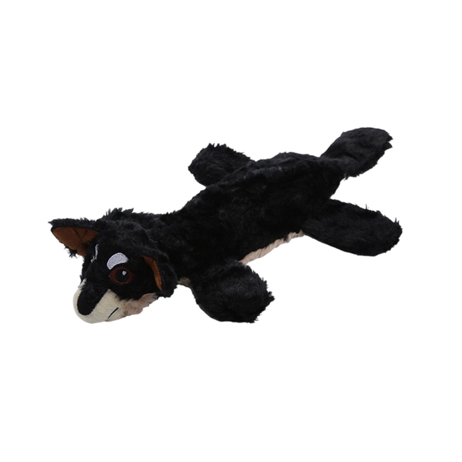 

Plush Squeaky Dog Toys For Interactive Play - Chew Toys For Boredom Relief, Assorted Colors One Size чёрный