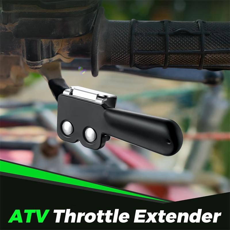 Throttle Extender, Thumb Throttle Master For Atv, 2 Piece Clamp For Easy Installation, Provides Reliable And Comfortable Control
