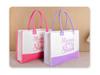 Custom Logo 3D High-End Enterprise Crossbody Tote with Ribbon – University Full Print Canvas Handbag