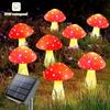 Outdoor Waterproof Solar LED Mushroom Light for Garden and Courtyard Decor