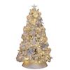 2M Luminous White Flocked Christmas Tree for Home or Window Decoration