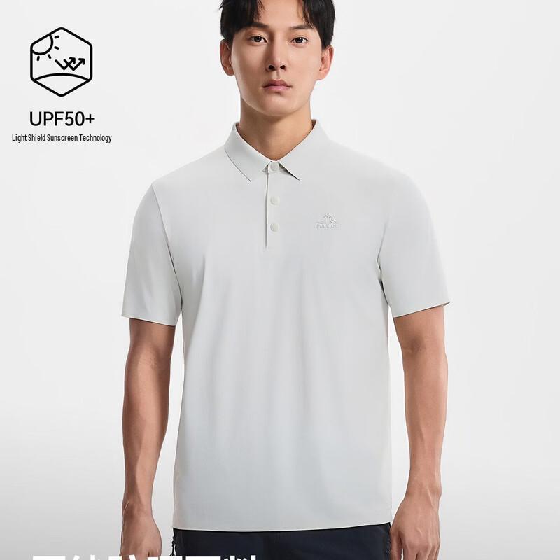 Pelliot Men s Outdoor Quick-Dry Sun Protection Polo Shirt M