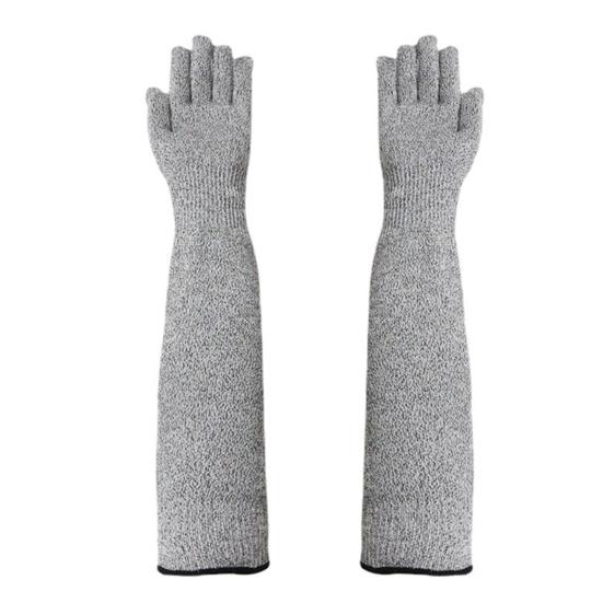 1 Paire de Gants de Manipulation pour Animaux Résistants aux Morsures et aux Griffures Manches de Protection pour Toilettage Utilisation Vétérinaire Manches Protectrices Flexibles pour les Soins aux Animaux Sécurité
