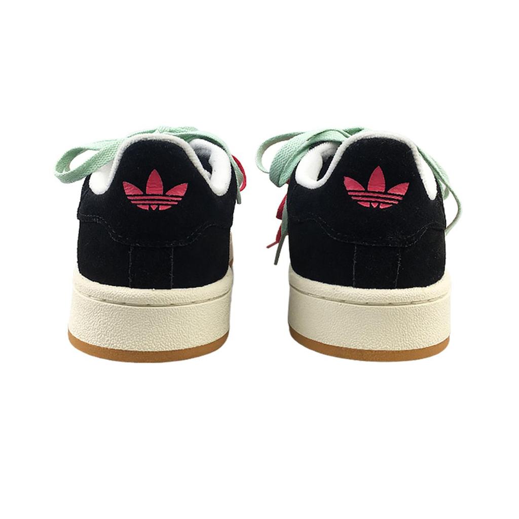 adidas Originals CAMPUS 00er Jahre Rutschfest Abriebfest Niedrig geschnitten Skateboard-Schuhe Unisex Schwarz HQ8708(Team76-)