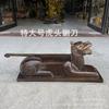 Brass Antique Style Home Decoration Dragon Tiger Head Guillotine