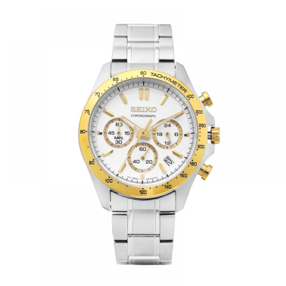 Seiko Sbtr024 Spirit Chronograph Tachymeter Men S Metal Watch