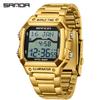 Sanda Men's Multifunctional Waterproof Electronic Watch - Middle East Exclusive, Summer Time Wristwatch