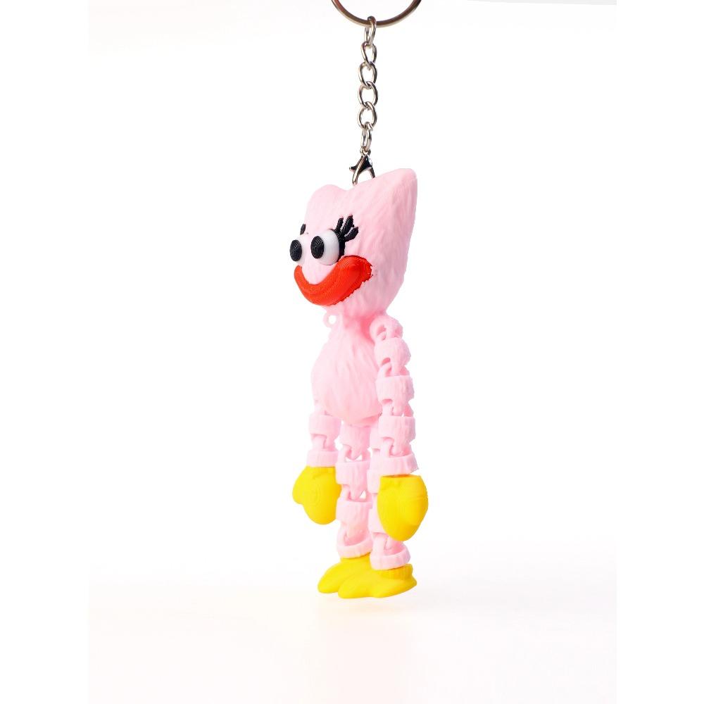 Figura de Acción Linda Estilo Juego Impresa en 3D Decoración de Escritorio Juguete Fidget Alivio del Estrés Regalo para Niños
