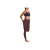 Adidas All Me 7/8 Leggings Soft And Comfortable Sports Tights Women Bottoms Dark-Grey Brown IX0191