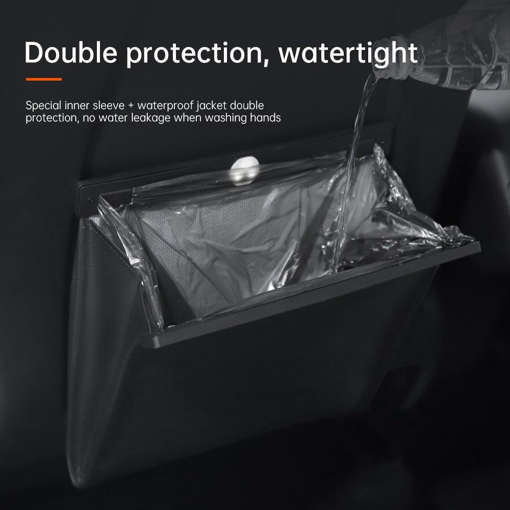 For Tesla Model 3 Model Y Model X Model S Car Garbage Trash Bag Seat Back Hanging Storage For Tesla Car