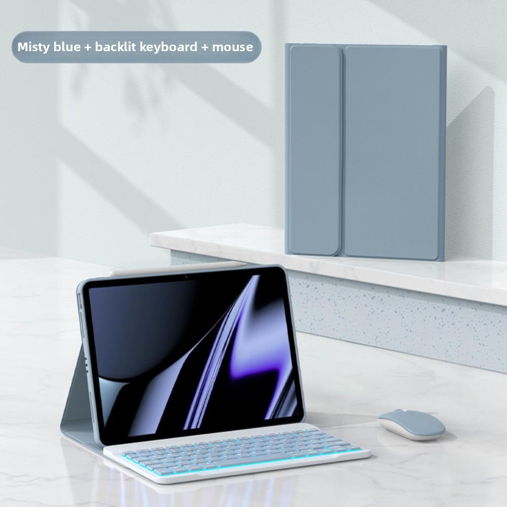 OPPO Pad Air2 Keyboard Case 114 Inch Magnetic Bluetooth Keyboard Protective Cover with Builtin Mouse